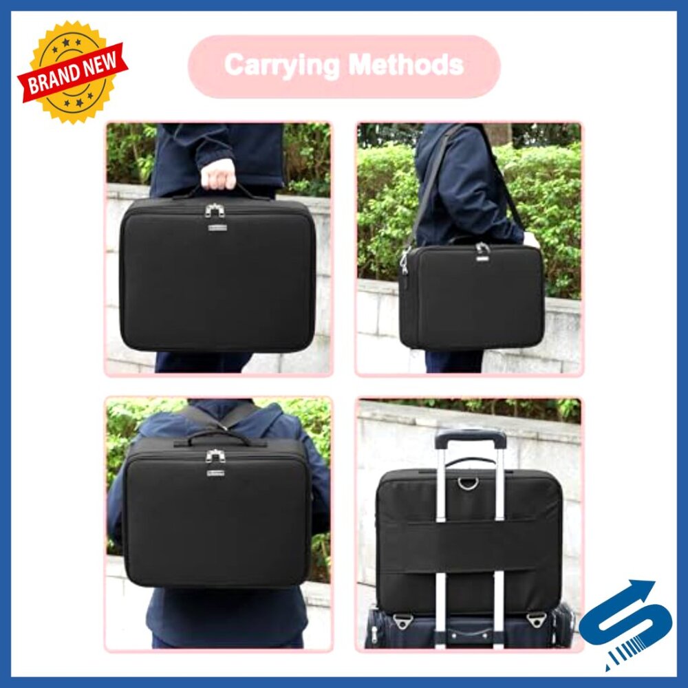 Professional Extra Large Makeup Case Organizer Bo… - image 6